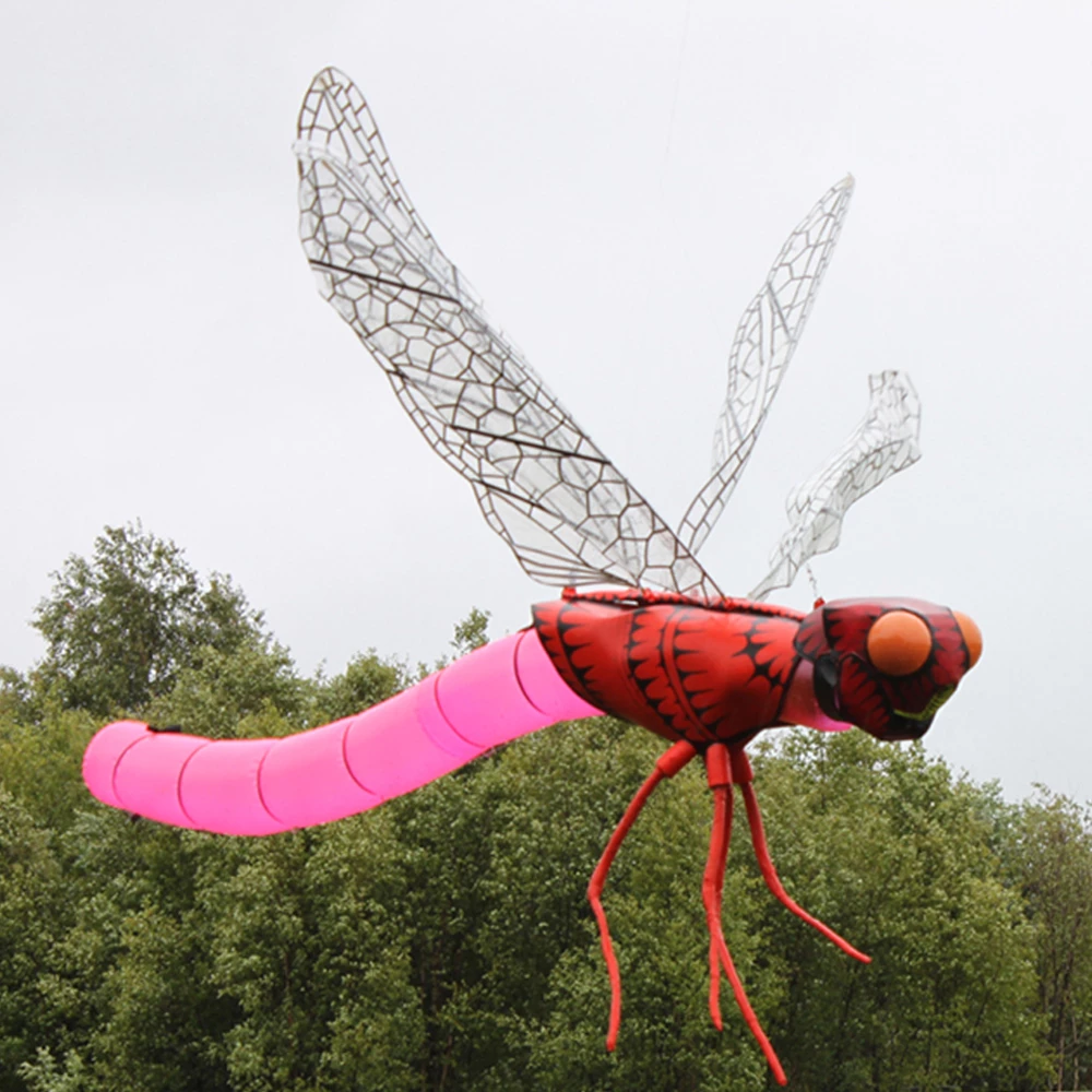 Dragonfly puppet.