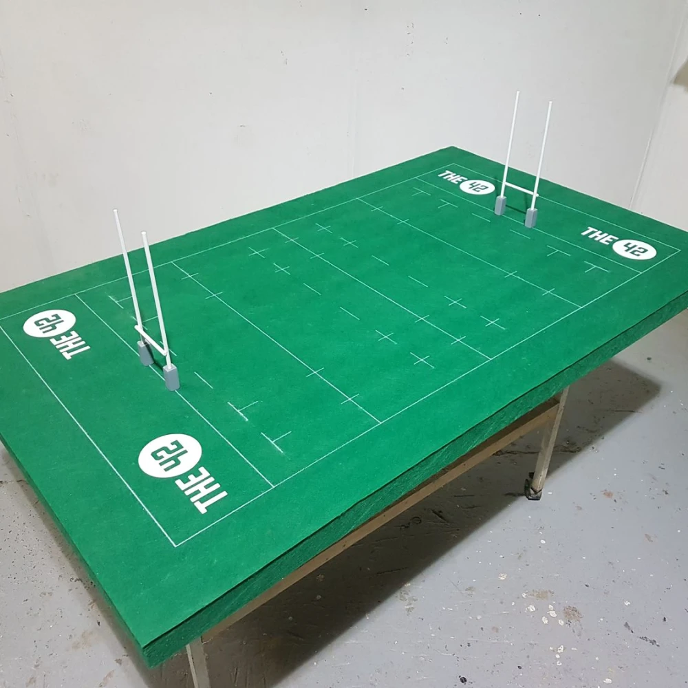 Photo of custom rugby pitch table - specialist prop