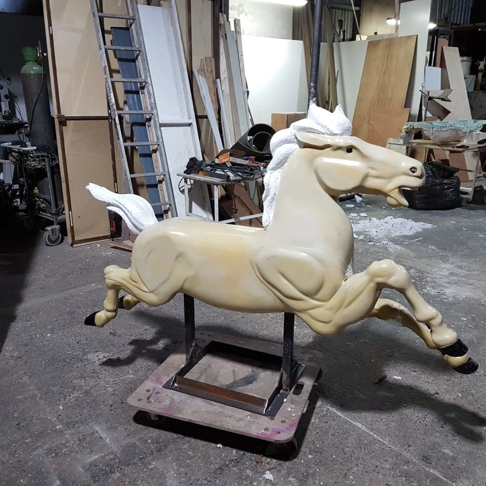 Photo of fairground horse - specialist prop.