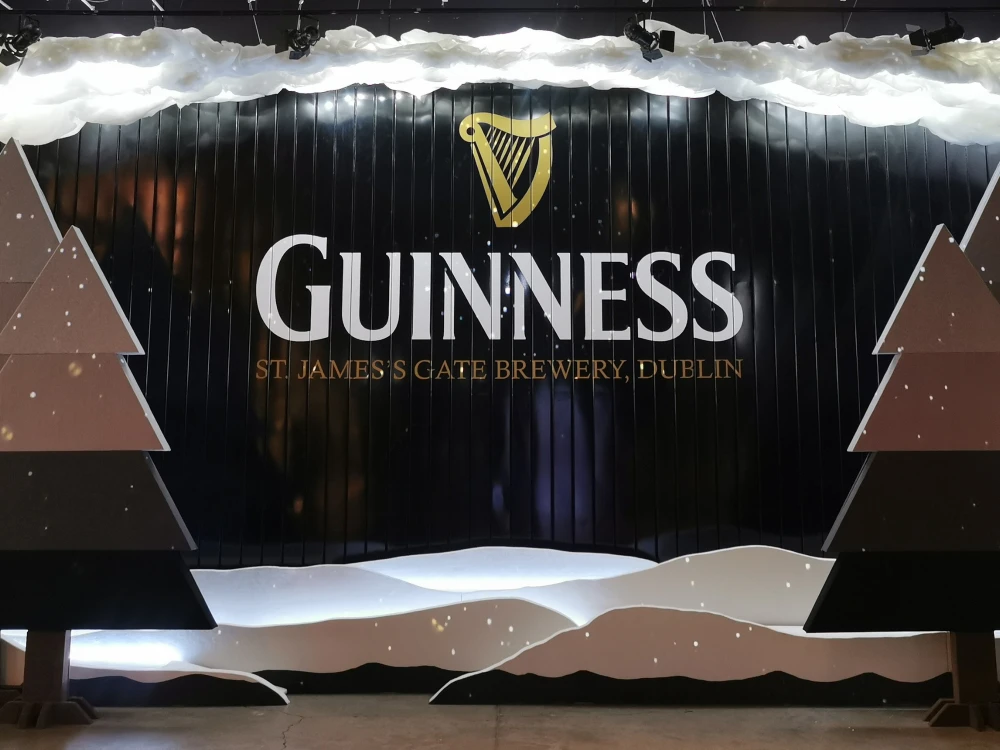 Photo of Guinness Storehouse Gate dressed for Christmas